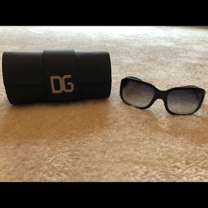 Used Dolce & Gabbana sunglasses with case.